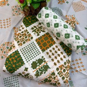 প্রিমিয়াম লিলেন মিক্স থ্রি-পিস - 012