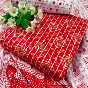 প্রিমিয়াম লিলেন মিক্স থ্রি-পিস - 017