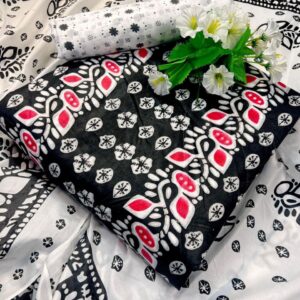 প্রিমিয়াম লিলেন মিক্স থ্রি-পিস - 019