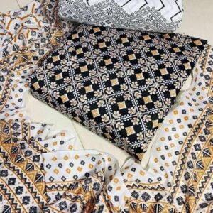 প্রিমিয়াম লিলেন মিক্স থ্রি-পিস - 002